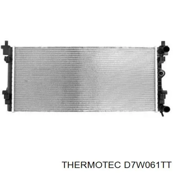 Радіатор охолодження двигуна D7W061TT Thermotec