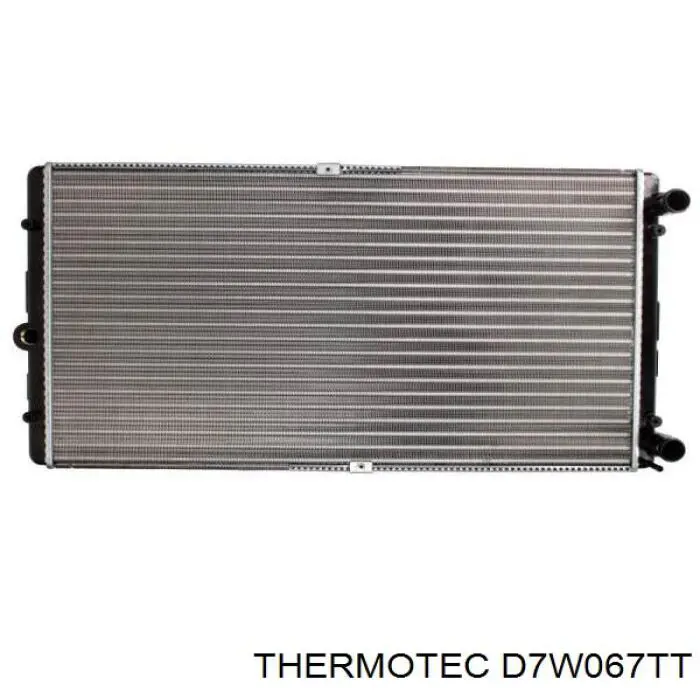 Радіатор основний Thermotec D7W067TT ціна, від 69.26 USD