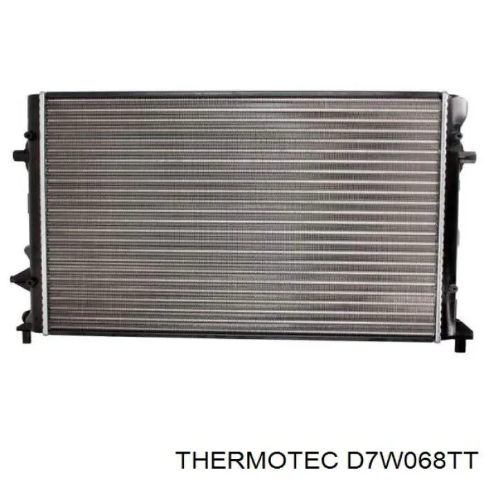 D7W068TT Thermotec радіатор охолодження двигуна