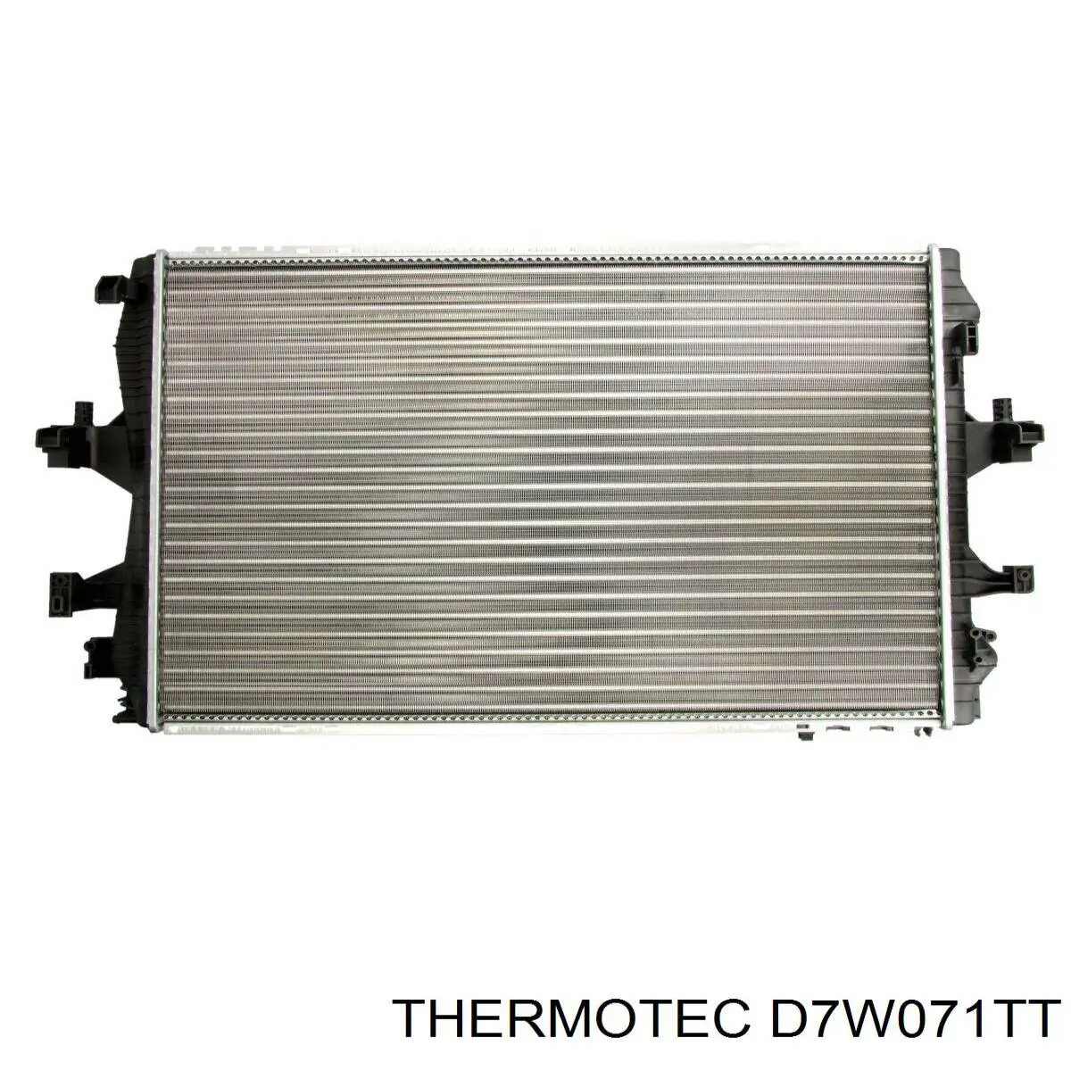 D7W071TT Thermotec радіатор охолодження двигуна