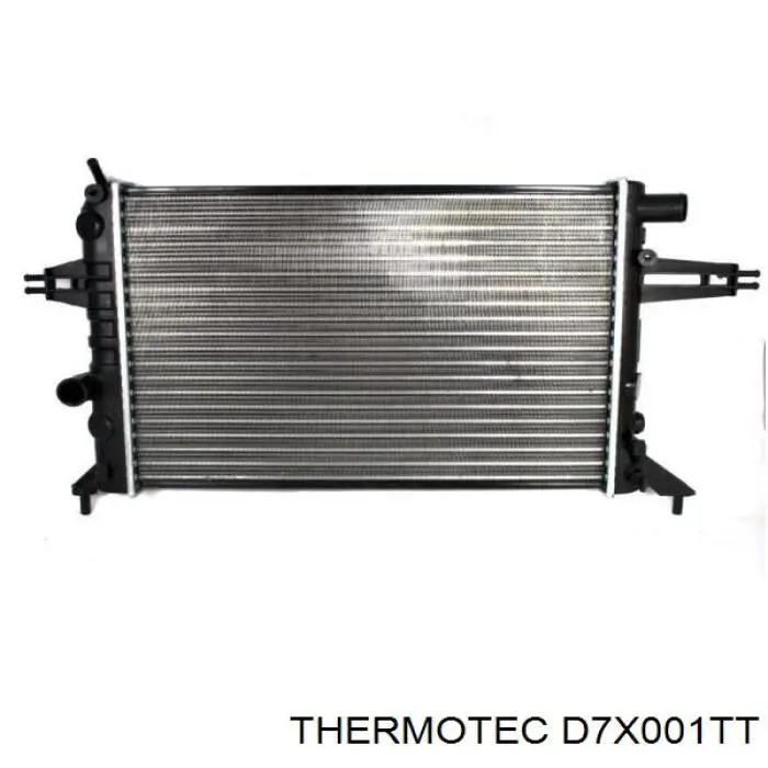 D7X001TT Thermotec радіатор охолодження двигуна