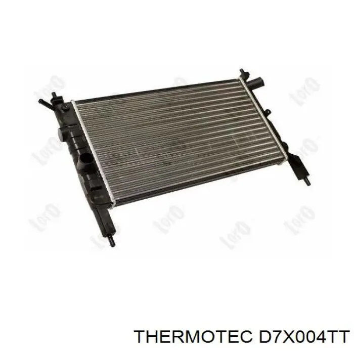 D7X004TT Thermotec радіатор охолодження двигуна