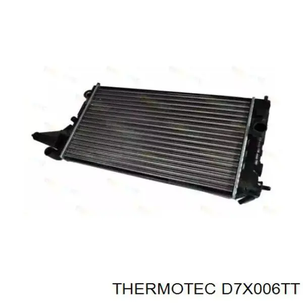 D7X006TT Thermotec радіатор охолодження двигуна