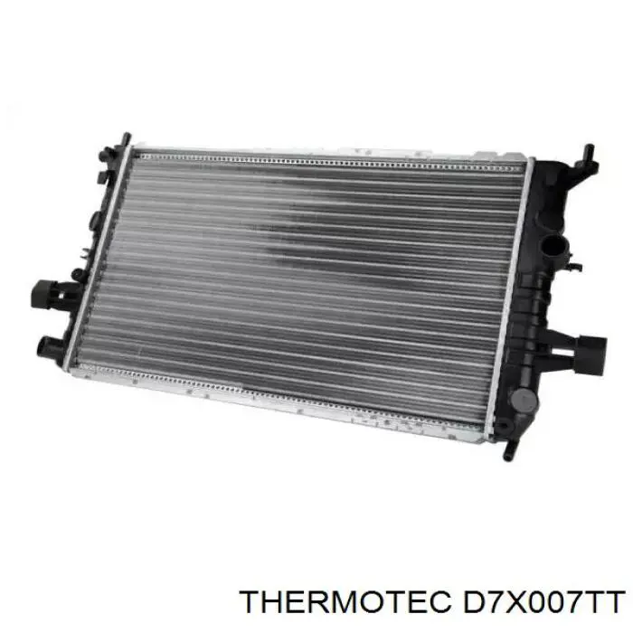 D7X007TT Thermotec радіатор охолодження двигуна
