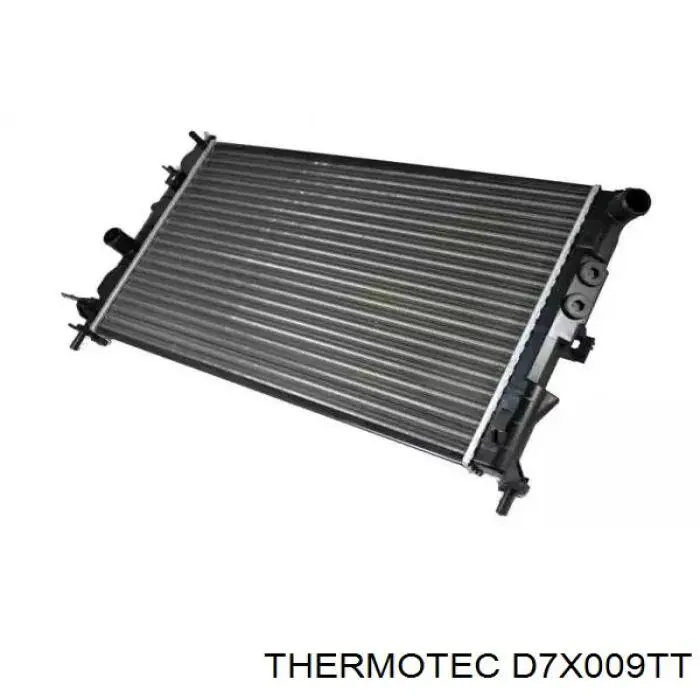 D7X009TT Thermotec радіатор охолодження двигуна