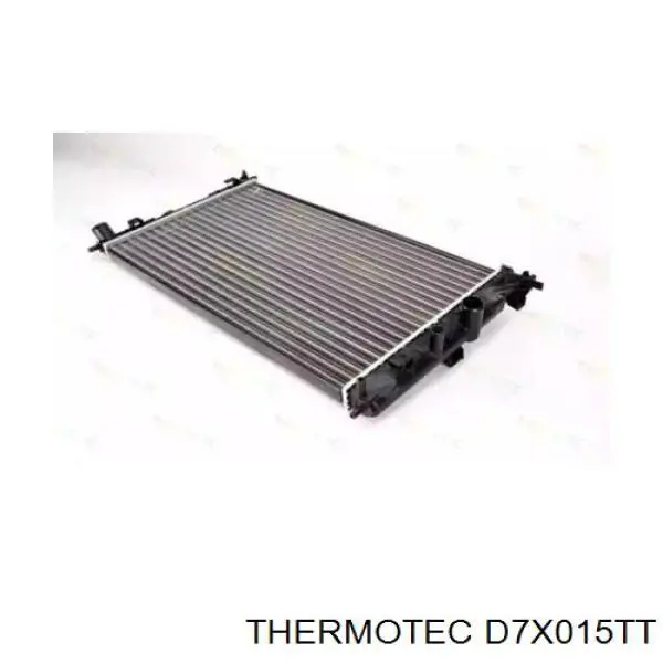 D7X015TT Thermotec Радіатор охолодження двигуна