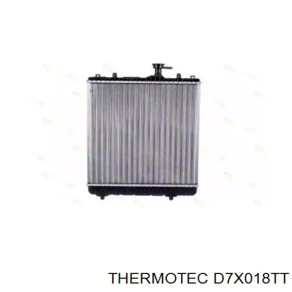 D7X018TT Thermotec радіатор охолодження двигуна