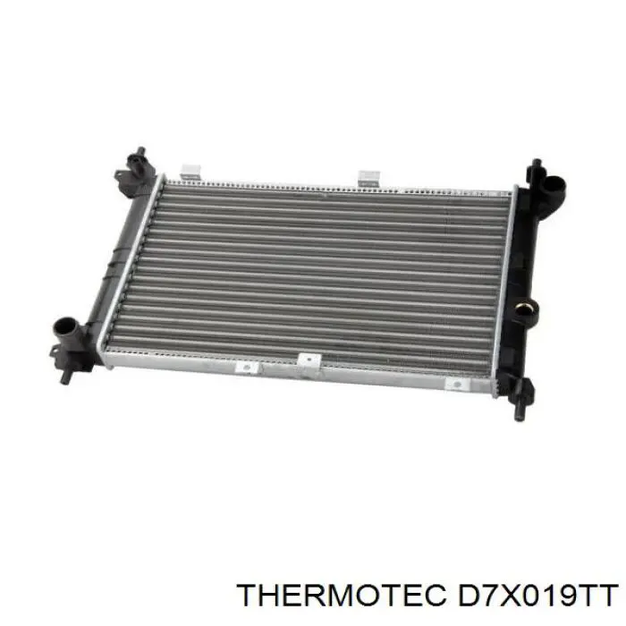 Радіатор охолодження двигуна D7X019TT Thermotec