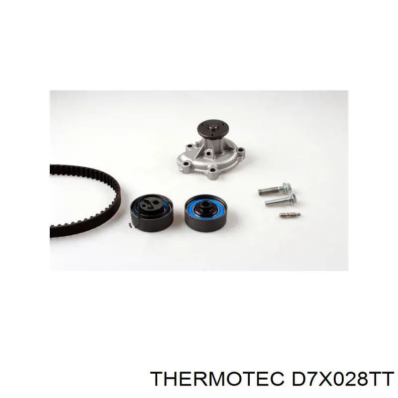 Купити D7X028TT Thermotec Радіатор двигуна