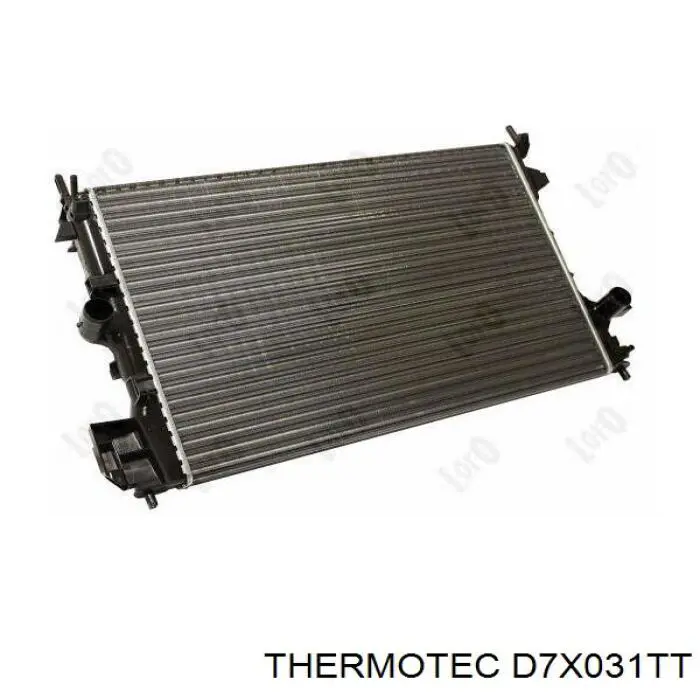 Радіатор основний Thermotec D7X031TT ціна, від 89.26 USD