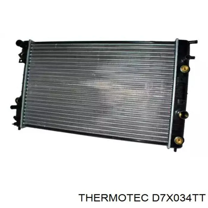 D7X034TT Thermotec радіатор охолодження двигуна