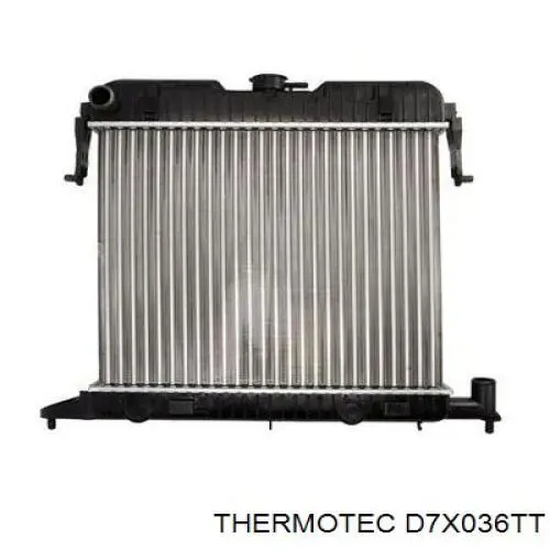 Радіатор основний Thermotec D7X036TT ціна, від 46.08 USD