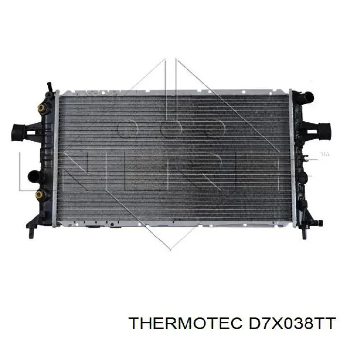 Купити D7X038TT Thermotec Радіатор двигуна