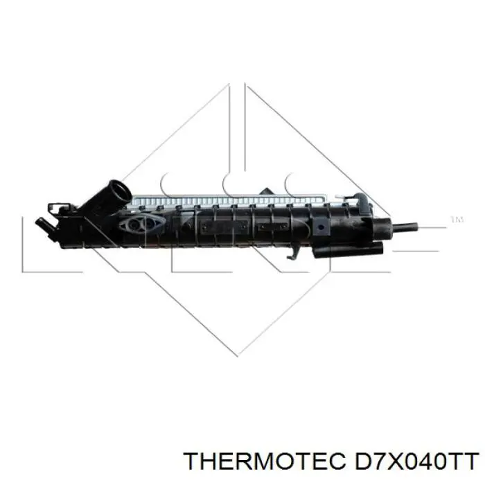 Купити D7X040TT Thermotec Радіатор двигуна