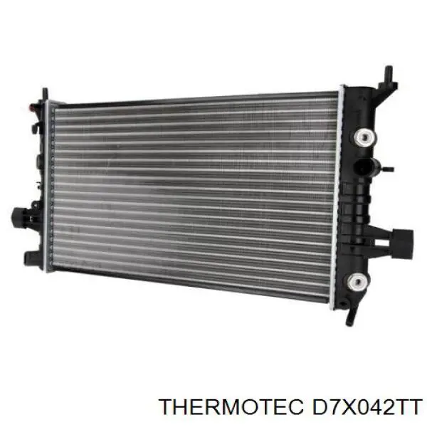 D7X042TT Thermotec радіатор охолодження двигуна