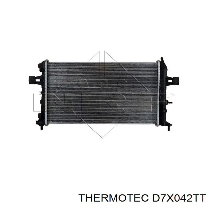 Радіатор основний Thermotec D7X042TT ціна, від 57.86 USD