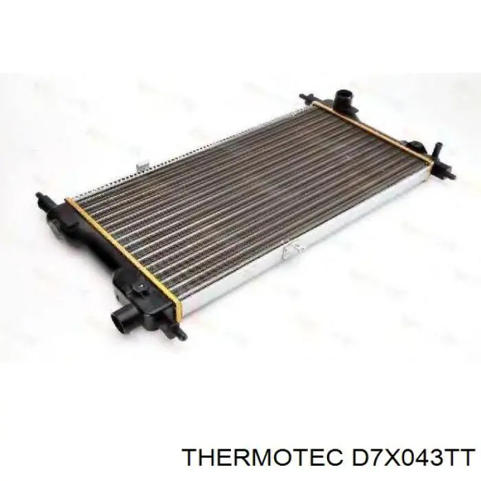D7X043TT Thermotec радіатор охолодження двигуна