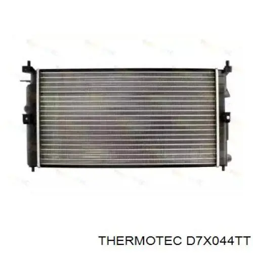 D7X044TT Thermotec Радіатор охолодження двигуна