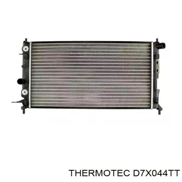 D7X044TT Thermotec радіатор охолодження двигуна