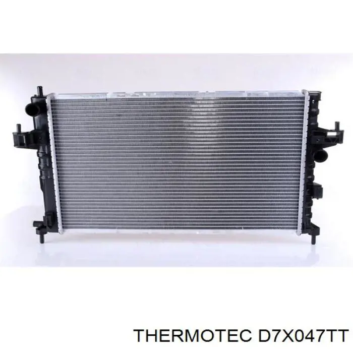 D7X047TT Thermotec радіатор охолодження двигуна