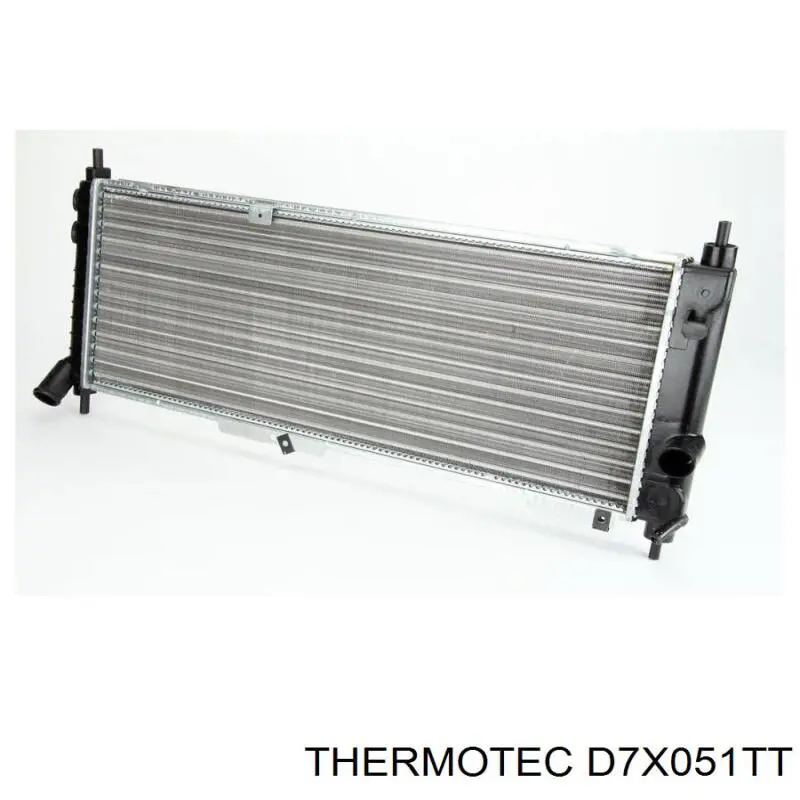 D7X051TT Thermotec радіатор охолодження двигуна