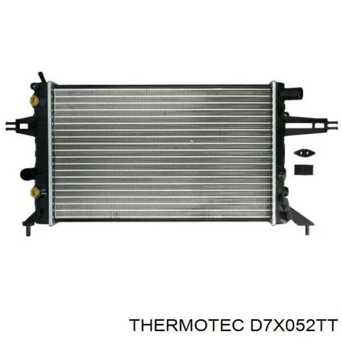 D7X052TT Thermotec радіатор охолодження двигуна