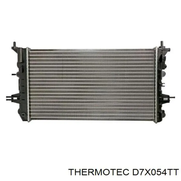 D7X054TT Thermotec радіатор охолодження двигуна