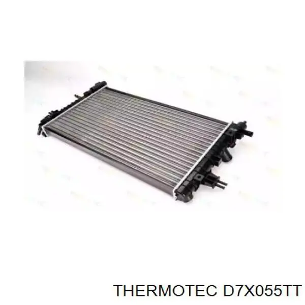 D7X055TT Thermotec радіатор охолодження двигуна
