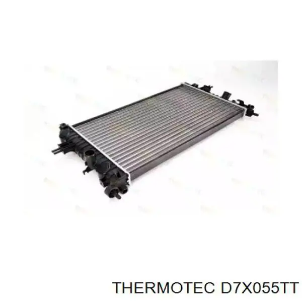 D7X055TT Thermotec Радіатор охолодження двигуна