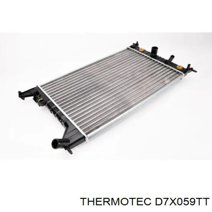 D7X059TT Thermotec радіатор охолодження двигуна