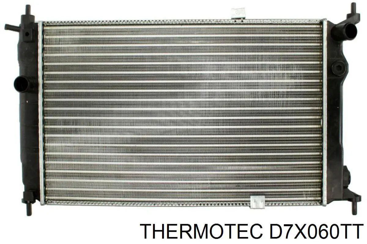 D7X060TT Thermotec Радіатор охолодження двигуна
