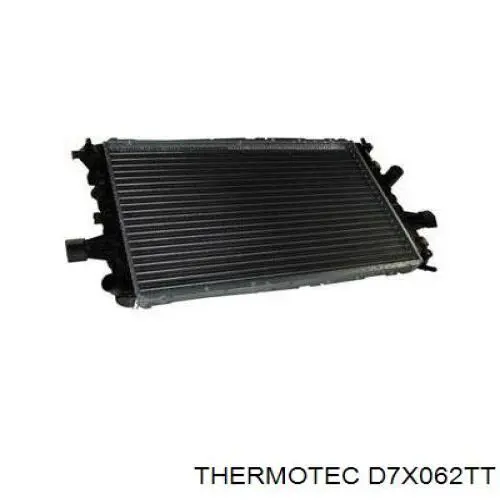 D7X062TT Thermotec Радіатор охолодження двигуна