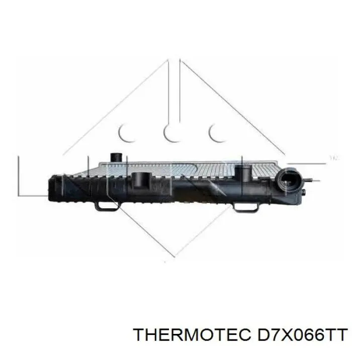 Купити D7X066TT Thermotec Радіатор двигуна