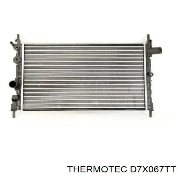 D7X067TT Thermotec радіатор охолодження двигуна