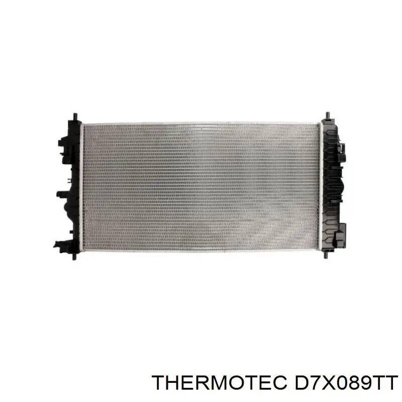 D7X089TT Thermotec радіатор охолодження двигуна