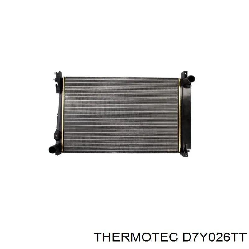 Радіатор охолодження двигуна D7Y026TT Thermotec