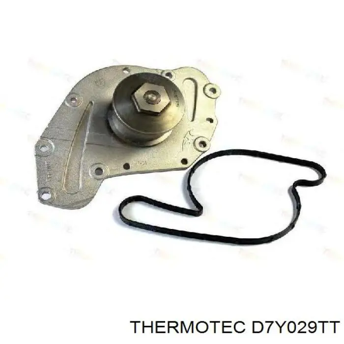 D7Y029TT Thermotec радіатор охолодження двигуна