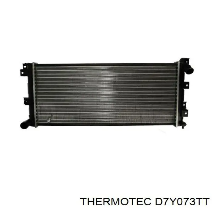 D7Y073TT Thermotec радіатор охолодження двигуна