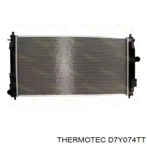 Радіатор основний Thermotec D7Y074TT ціна, від 85.07 USD