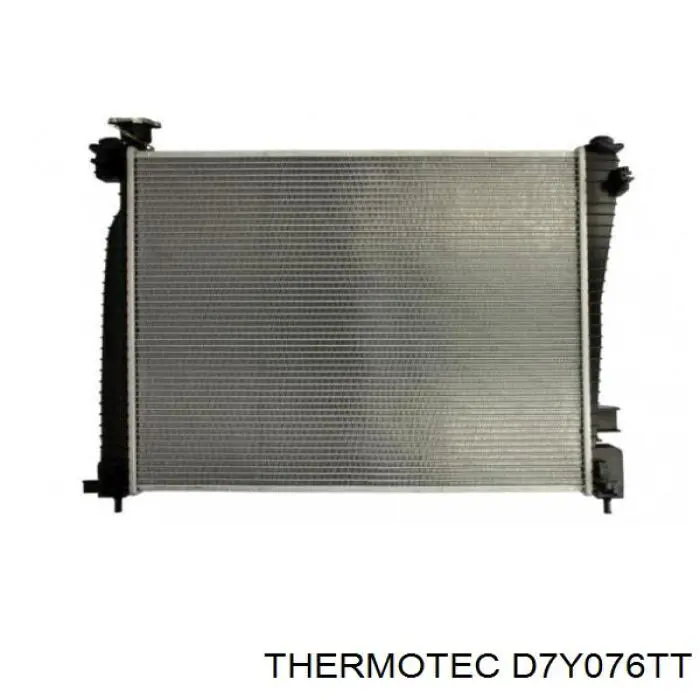 Купити D7Y076TT Thermotec Радіатор двигуна