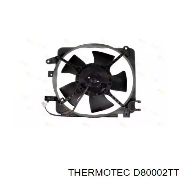Купити DW7519 AVA Дифузор радіатора охолодження, в зборі з двигуном і крильчаткою