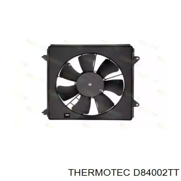 Дифузор радіатора кондиціонера, в зборі з крильчаткою і мотором FPS 30W312