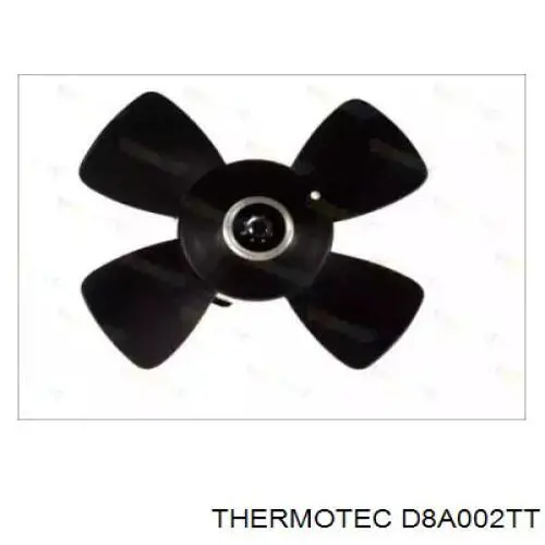 D8A002TT Thermotec електровентилятор охолодження в зборі (двигун + крильчатка)