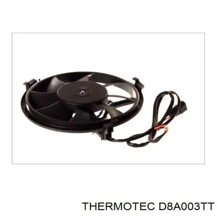 Електровентилятор охолодження в зборі (двигун + крильчатка) D8A003TT Thermotec