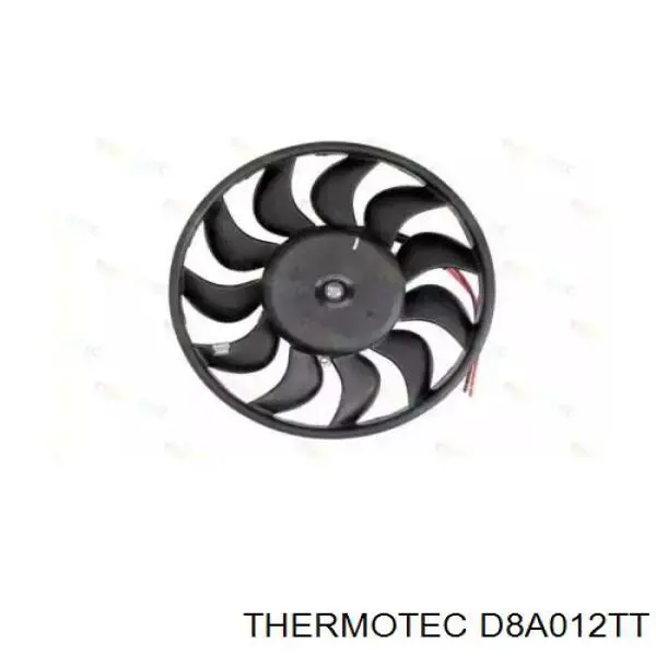Вентилятор / крильчатка радіатора охолодження, правий Thermotec D8A012TT ціна, від 48.16 USD