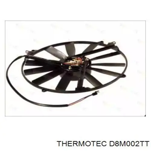 Електровентилятор охолодження в зборі (двигун + крильчатка) D8M002TT Thermotec