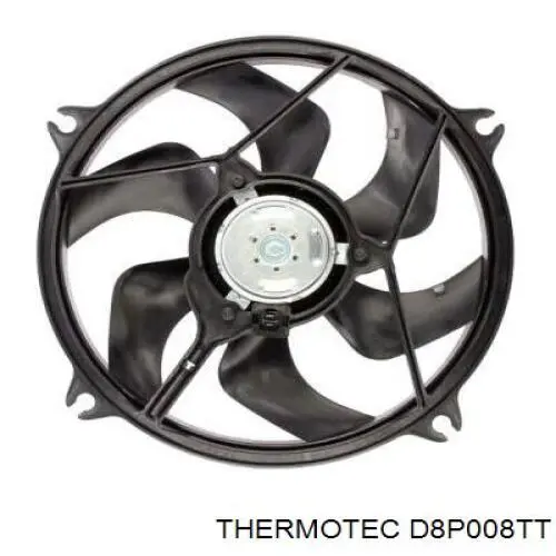 Купити D8P008TT Thermotec Електровентилятор охолодження в зборі (двигун + крильчатка)