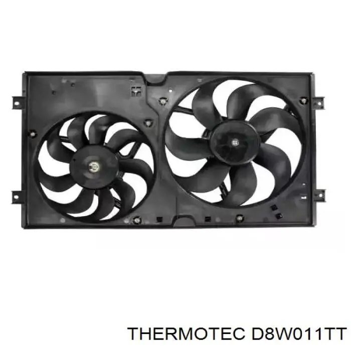 Вентилятор/крильчатка радіатора охолодження D8W011TT Thermotec