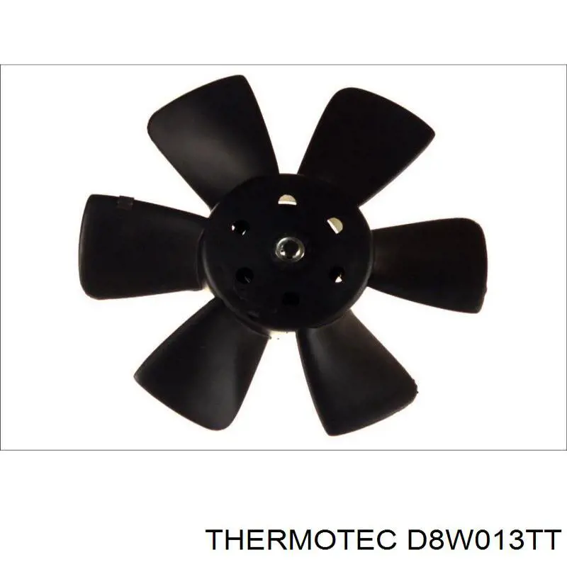 D8W013TT Thermotec електровентилятор охолодження в зборі (двигун + крильчатка)