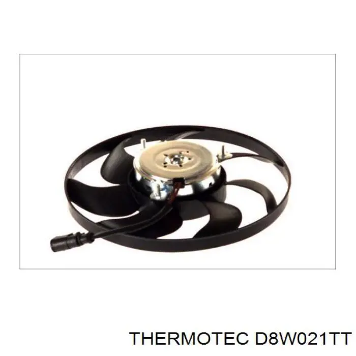 D8W021TT Thermotec Вентилятор системи охолодження правий